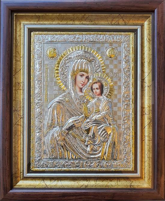 Икона Света Богородица Скоропослушница - Сребърна цена