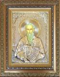 Сребърна икона Св. Йоан Рилски