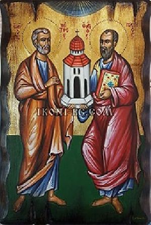 Икони на Св. Петър и Св. Павел