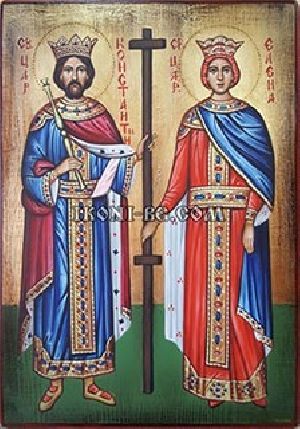 Икони на Св. Константин и Св. Елена